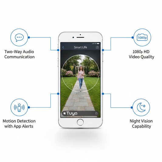 iPhone Tuya App with 4 Features
